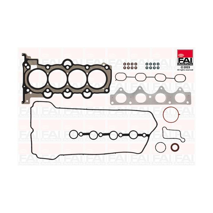 Tarpiklių komplektas, cilindro galva FAI AutoParts HS2389