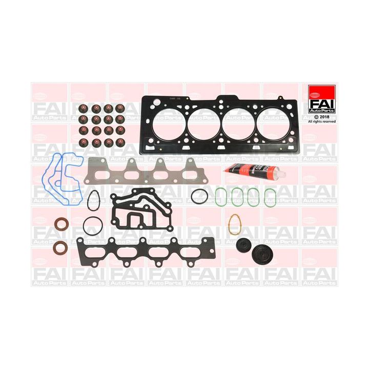 Tarpiklių komplektas, cilindro galva FAI AutoParts HS880