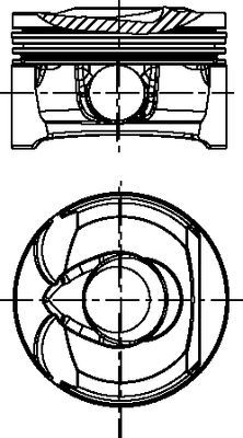 Stūmoklis FAI AutoParts PK69-050