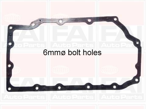 Tarpiklis, alyvos karteris FAI AutoParts SG512