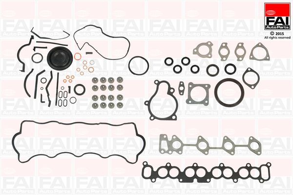 Visas tarpiklių komplektas, variklis FAI AutoParts FS2129NH