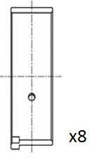 Guoliai dideliu galu FAI AutoParts BB2008-025