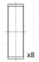 Guoliai dideliu galu FAI AutoParts BB2025-STD