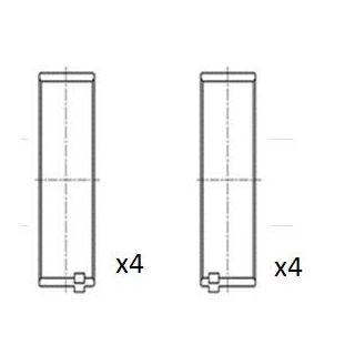 Guoliai dideliu galu FAI AutoParts BB2027-STD