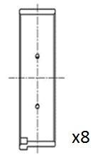 Guoliai dideliu galu FAI AutoParts BB2038-STD