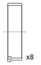 Guoliai dideliu galu FAI AutoParts BB2039-050