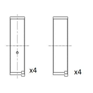 Guoliai dideliu galu FAI AutoParts BB2045-STD