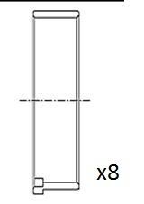 Guoliai dideliu galu FAI AutoParts BB2051-025