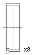 Guoliai dideliu galu FAI AutoParts BB2055-STD