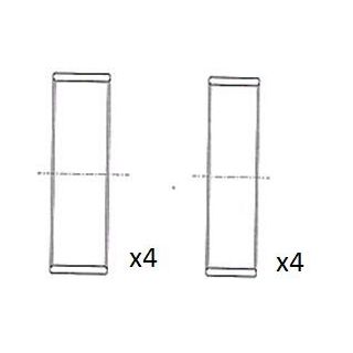 Guoliai dideliu galu FAI AutoParts BB2062-STD