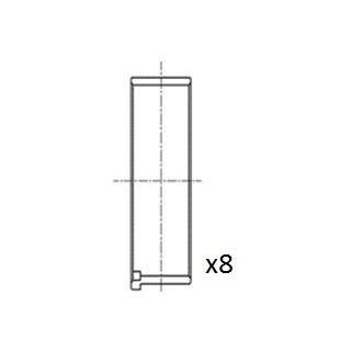 Guoliai dideliu galu FAI AutoParts BB2081-050
