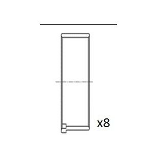 Guoliai dideliu galu FAI AutoParts BB2085-050