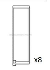 Guoliai dideliu galu FAI AutoParts BB2085-050