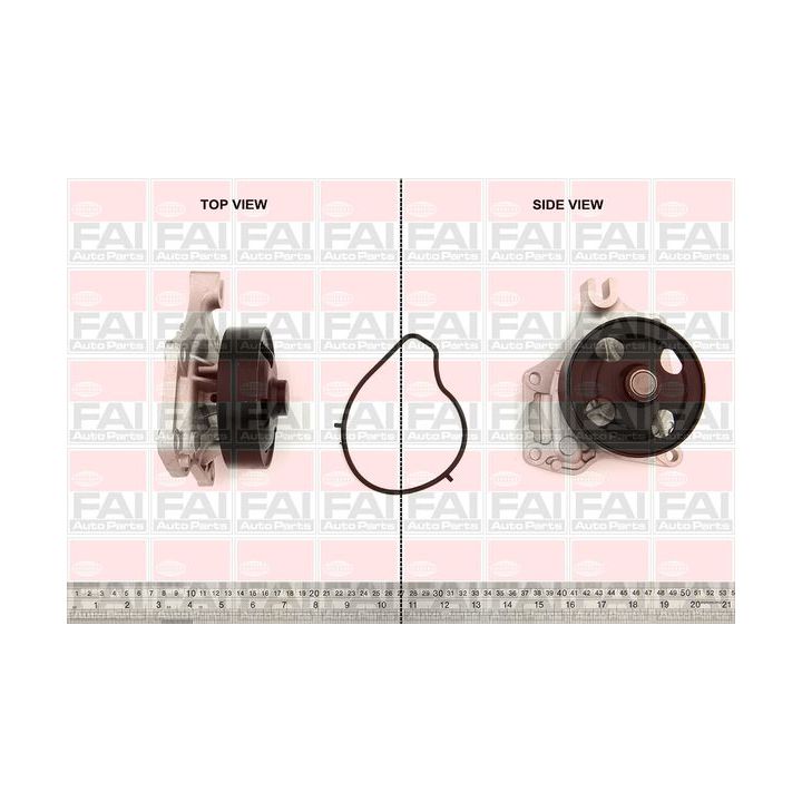 Vandens siurblys, variklio aušinimas FAI AutoParts WP6473