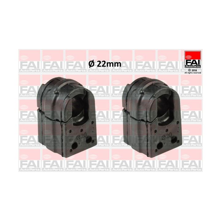 Skersinio stabilizatoriaus įvorių komplektas FAI AutoParts SS7689K