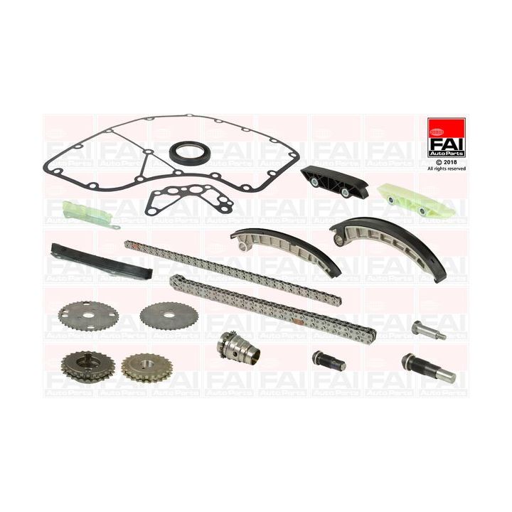 Paskirstymo grandinės komplektas FAI AutoParts TCK194LC