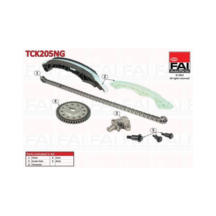 Paskirstymo grandinės komplektas FAI AutoParts TCK205NG