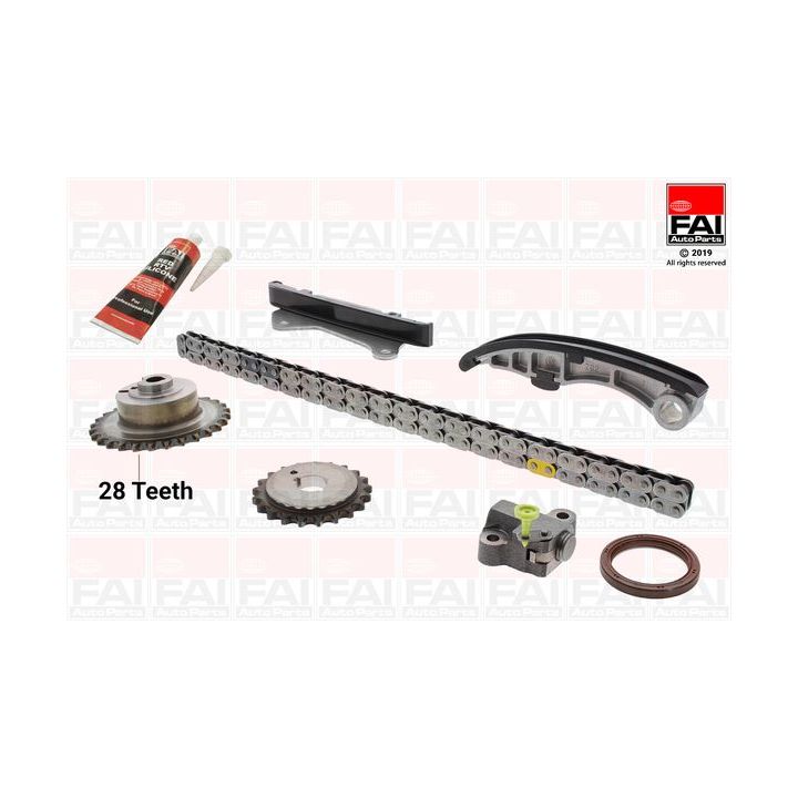 Paskirstymo grandinės komplektas FAI AutoParts TCK43L