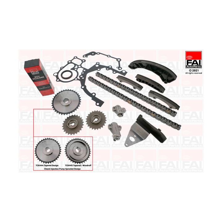 Paskirstymo grandinės komplektas FAI AutoParts TCK444