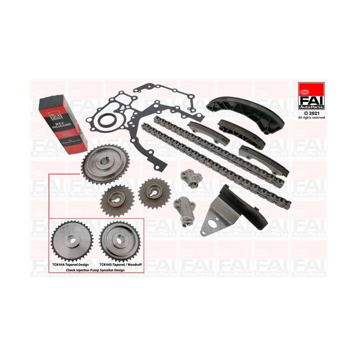 Paskirstymo grandinės komplektas FAI AutoParts TCK445