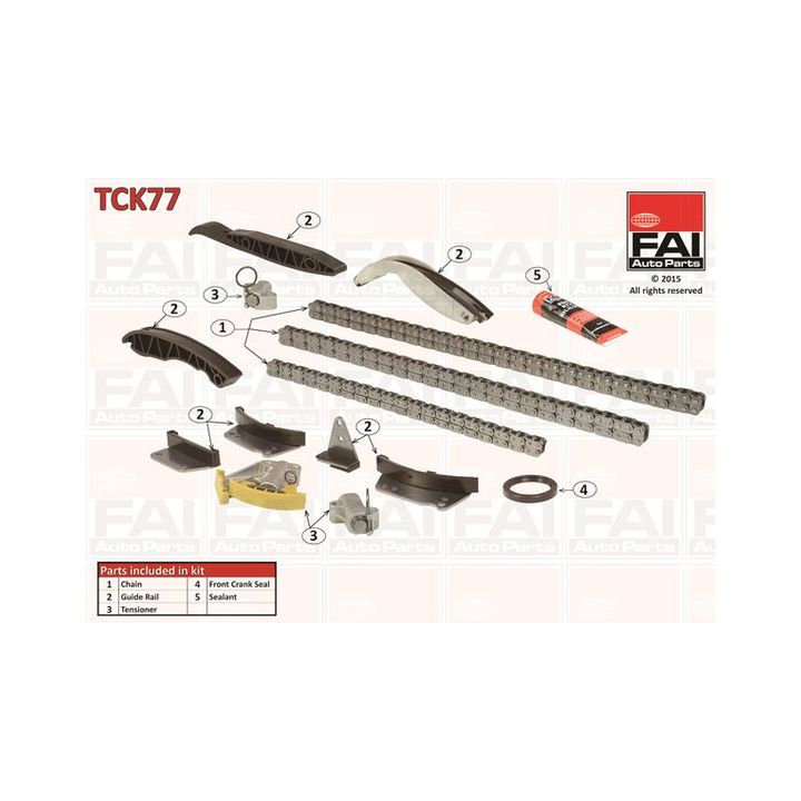 Paskirstymo grandinės komplektas FAI AutoParts TCK77