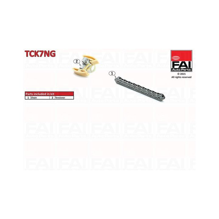 Paskirstymo grandinės komplektas FAI AutoParts TCK7NG