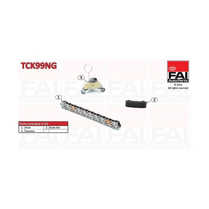 Paskirstymo grandinės komplektas FAI AutoParts TCK99NG