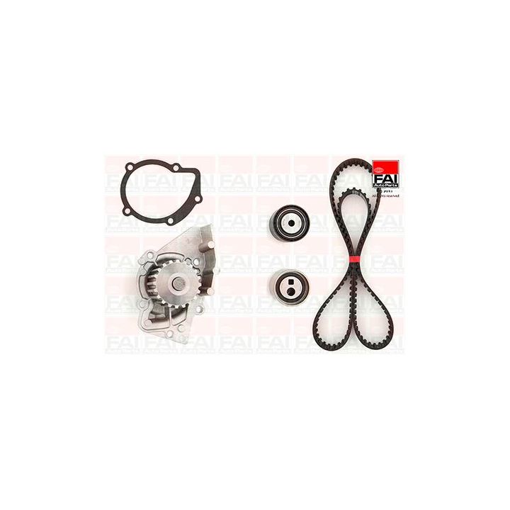 Vandens siurblio ir paskirstymo diržo komplektas FAI AutoParts TBK111-6242