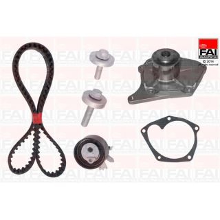 Vandens siurblio ir paskirstymo diržo komplektas FAI AutoParts TBK357-6329