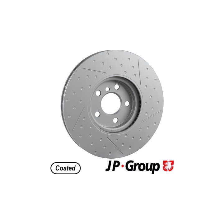 Stabdžių diskas JP GROUP 6063100900