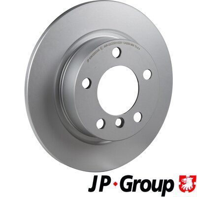 Stabdžių diskas JP GROUP 6063200300