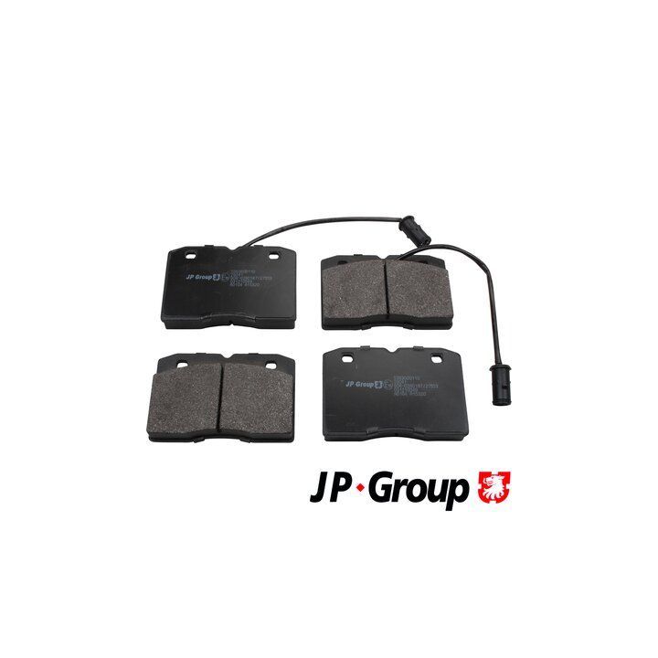 Stabdžių trinkelių rinkinys, diskinis stabdys JP GROUP 5363600110