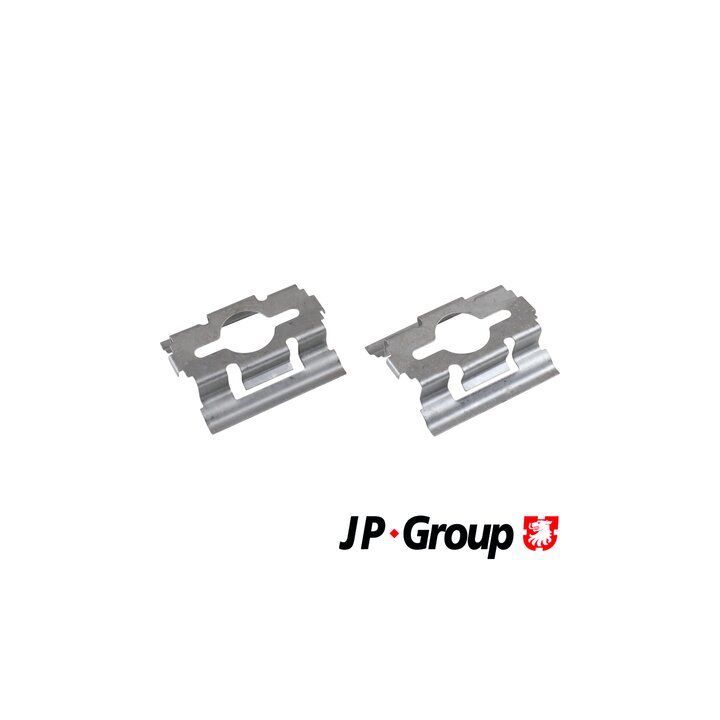 Priedų komplektas, diskinių stabdžių trinkelės JP GROUP 5364000110