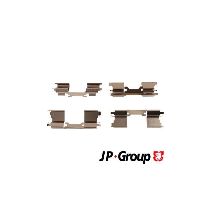 Priedų komplektas, diskinių stabdžių trinkelės JP GROUP 5364000210