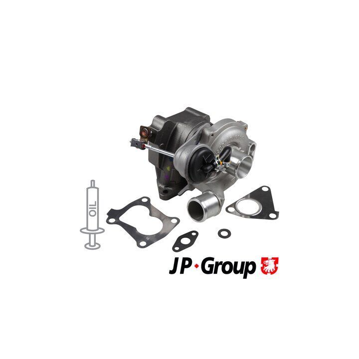 Kompresorius, įkrovimo sistema JP GROUP 4317400900