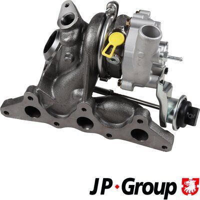 Kompresorius, įkrovimo sistema JP GROUP 6117400100
