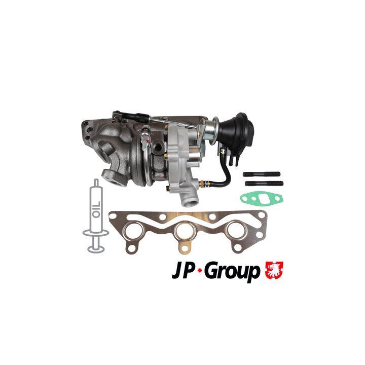 Kompresorius, įkrovimo sistema JP GROUP 6117400400