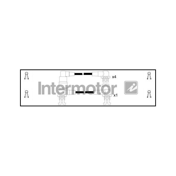 Uždegimo laido komplektas INTERMOTOR 73163