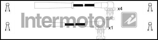 Uždegimo laido komplektas INTERMOTOR 73236