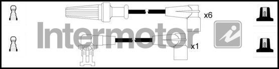Uždegimo laido komplektas INTERMOTOR 73385