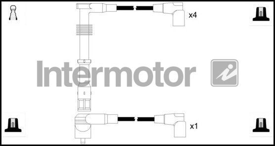 Uždegimo laido komplektas INTERMOTOR 73645