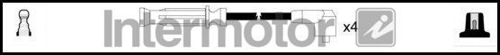 Uždegimo laido komplektas INTERMOTOR 73680