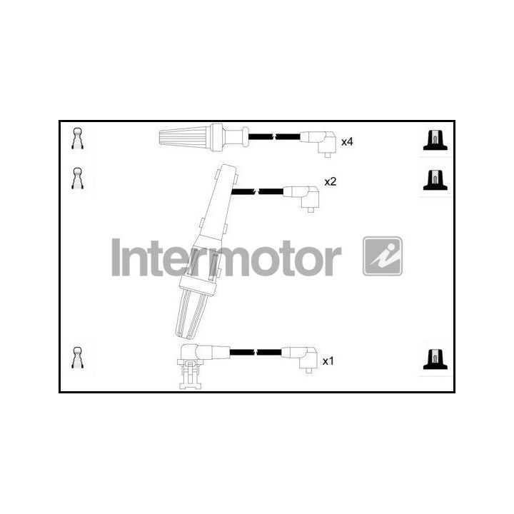 Uždegimo laido komplektas INTERMOTOR 73724