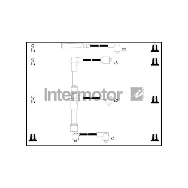 Uždegimo laido komplektas INTERMOTOR 73736