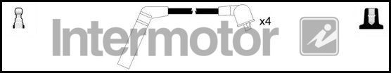 Uždegimo laido komplektas INTERMOTOR 73786