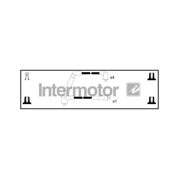 Uždegimo laido komplektas INTERMOTOR 73844