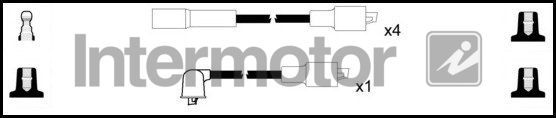 Uždegimo laido komplektas INTERMOTOR 73958