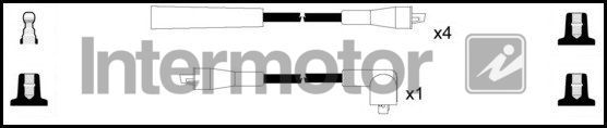 Uždegimo laido komplektas INTERMOTOR 76006