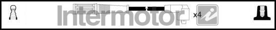 Uždegimo laido komplektas INTERMOTOR 76011