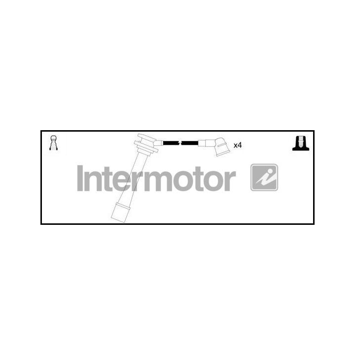 Uždegimo laido komplektas INTERMOTOR 76037